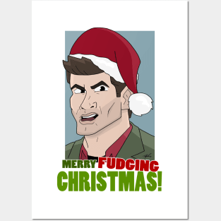 Supernatural Fudging Christmas Posters and Art